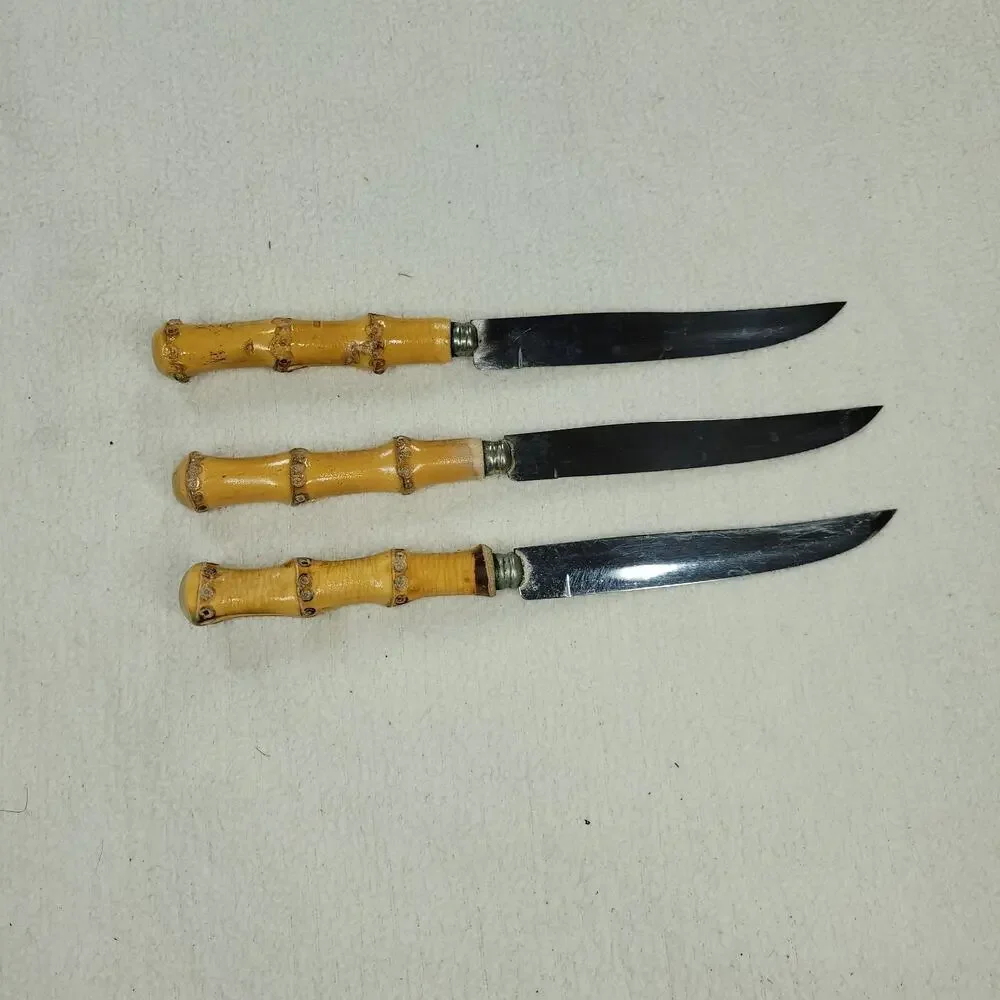 Vtg German Soligen Baron Knives MCM Home Kitchen Cooking Utensils Chef Cooks